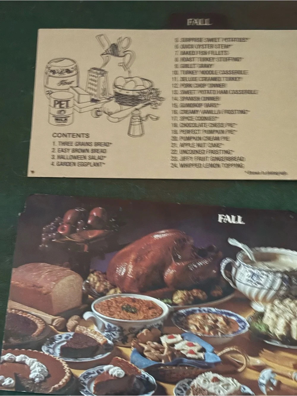 Vintage Pet Brand Recipe Tin & Recipes